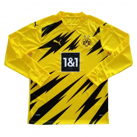 Billiga Fotbollströjor BVB Borussia Dortmund Hemma tröja 2020/21 Långärmad